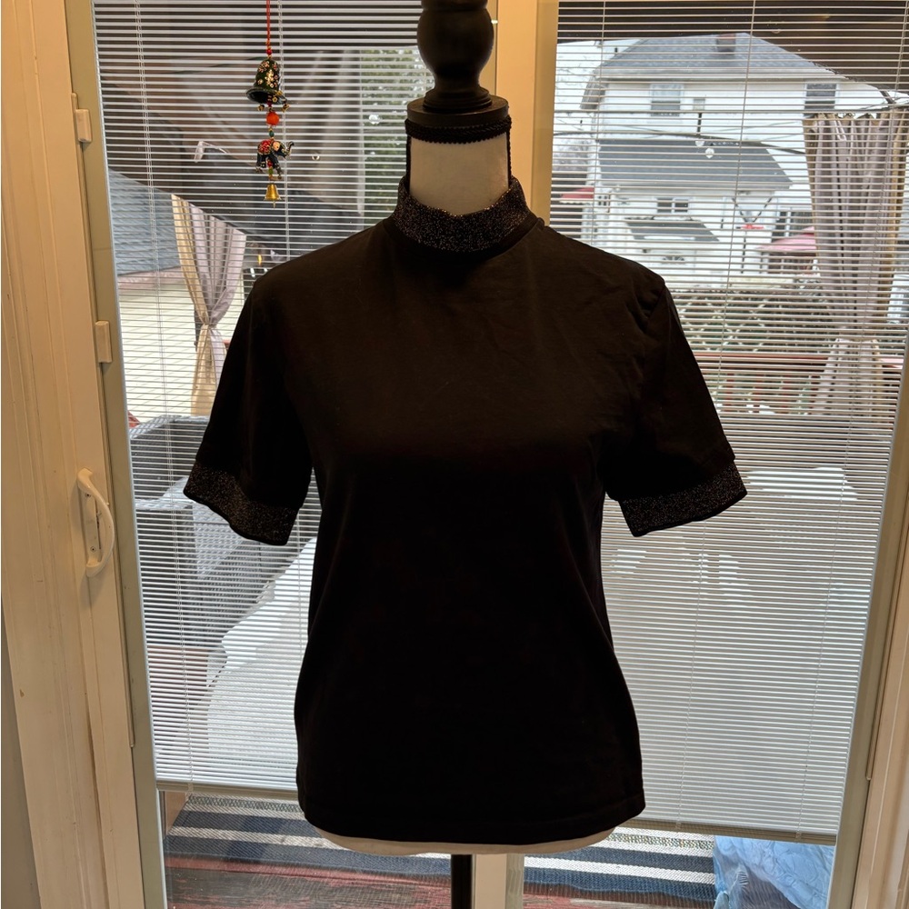 Acné Studios, Elegant Black Women's Top, Size Xs